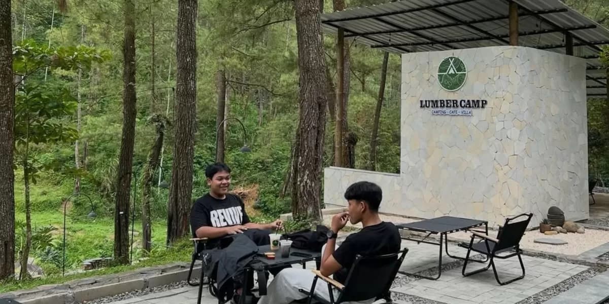 Paket Korean Glamp kapasitas 7 orang di Lumber Camp